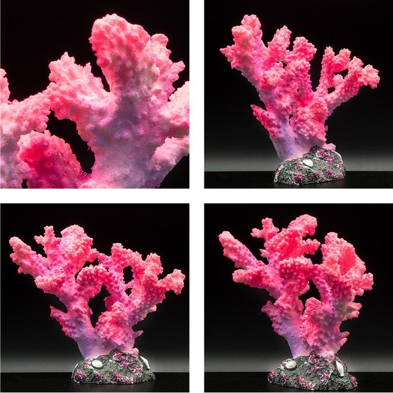 Aquarium Landscaping Simulation Coral Decoration Home Plants Supplies Resin Aquarium Coral Reefs Saltwater Fish Tank Landscaping