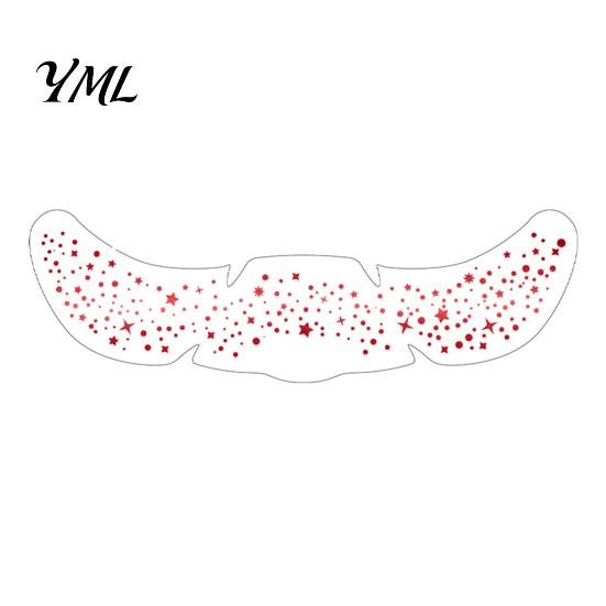 Skin Friendly Freckle Tattoos Glitter Stickers, Waterproof Temporary Face with Shimmer, Easy Photo Shoot Makeup Props Apply Remove, Party Body