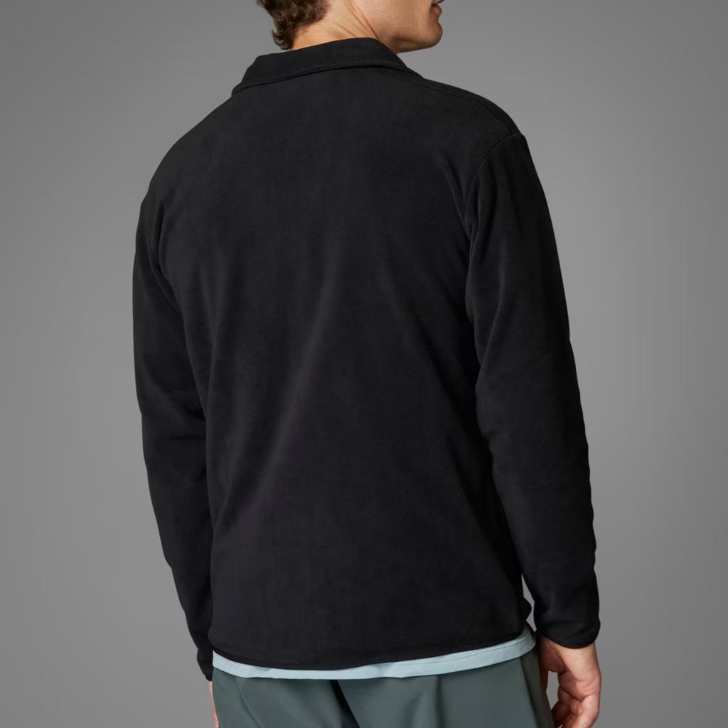 adidas Reisen Outdoor Serie Stehkragen Bequeme Warme Langarmjacke Herrenjacke Schwarz JP0795