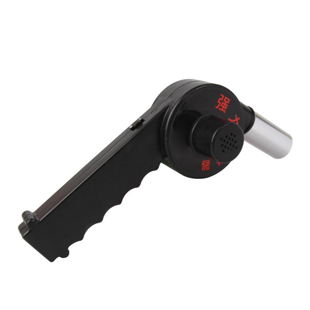 Outdoor Cooking BBQ Fan Air Blower For Barbecue Fire Bellows Hand Crank Tool Camping Handheld Cooking Fan