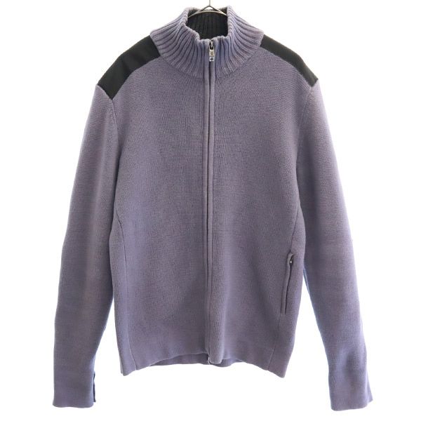 Victorinox Full zip Knit jacket XS Gray x black Men's Used