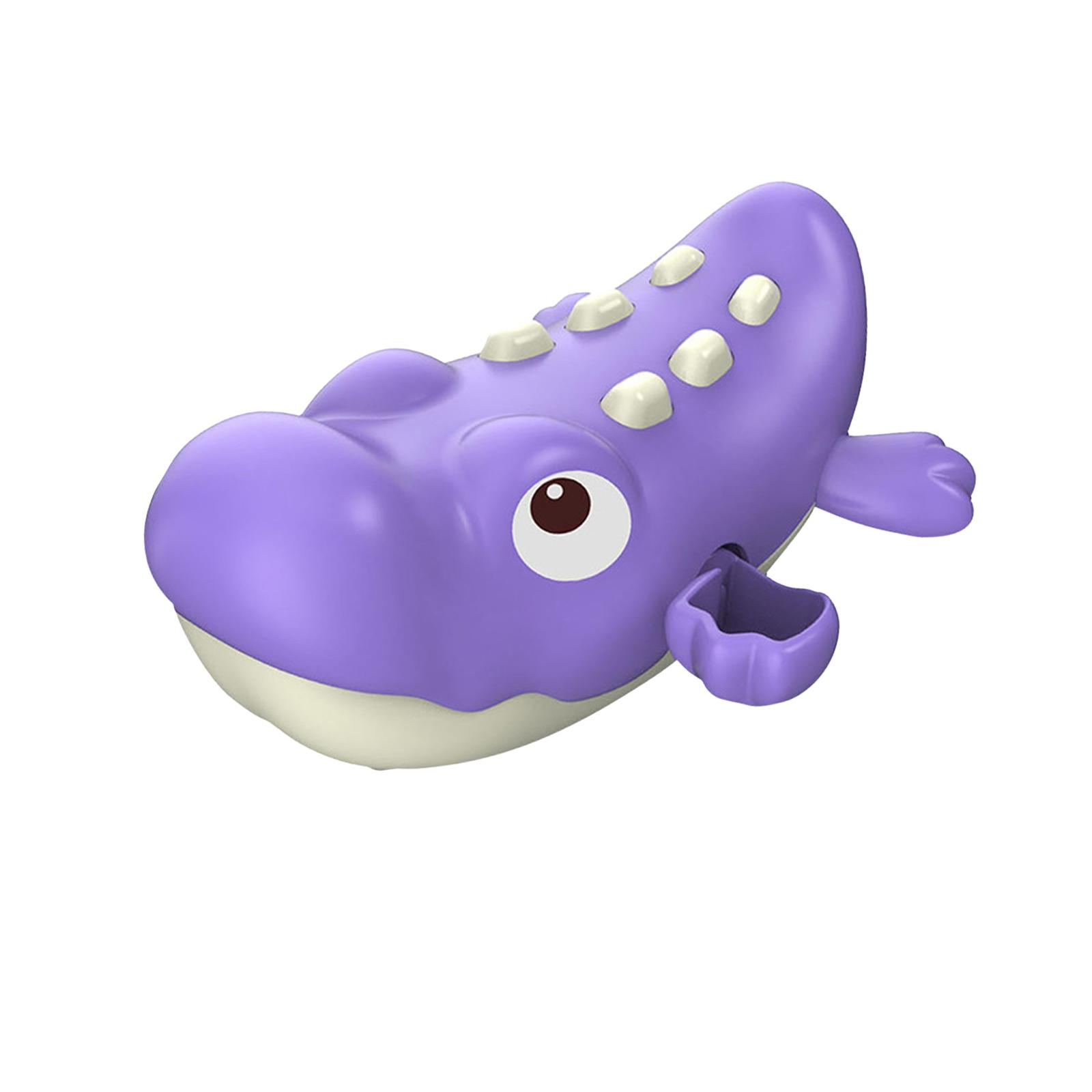 

Wind Up Bath Toy for Toddlers and Kids Water Play Crocodile Shape Floating Bath Toy Durable Plastic Material Safe for Children One Size