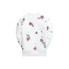 Kith Summer Floral Crewneck White Unisex Tops KH2703-101