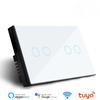Melery Wifi Smart Tuya Lichtschalter 4/5/6/8/10-fach Glaswand-Touch-Sensor Alexa Fernbedienung Sprachsteuerung durch Google Home Assistant