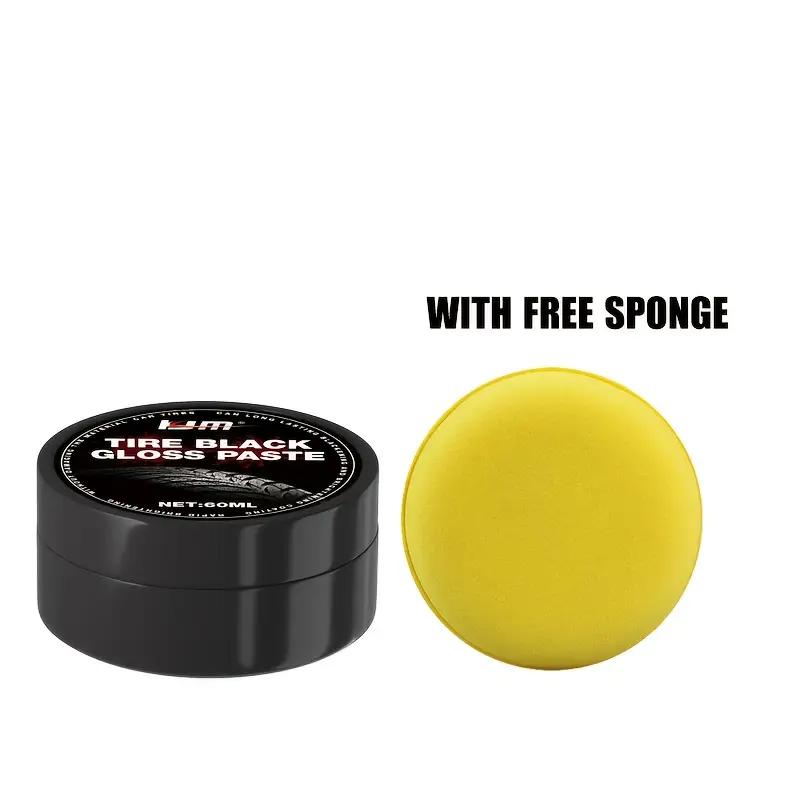 

60 мл паста для ремонта автомобиля - средство для ремонта пластика и резины, усилитель блеска шин, восстановитель блеска черного интерьера, воск для ухода за автомобилем