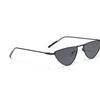 New Triangle Cat Eye Sunglasses Vintage Alloy Sun Glasses Women Unique Elegant Black Gold Shades Oculos Feminino 2024 Summer