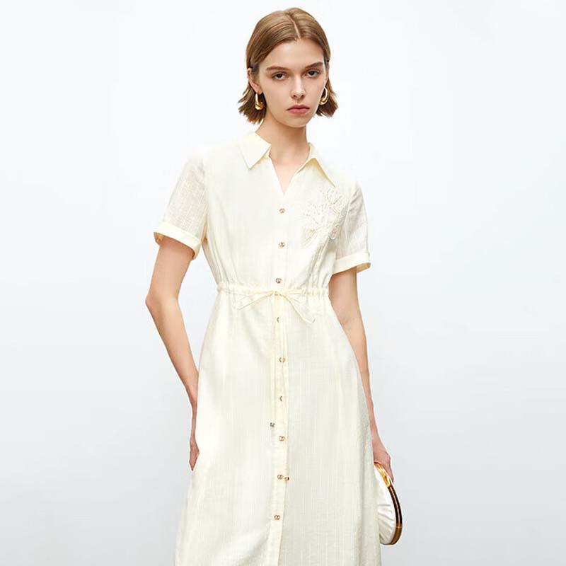 

JESSIE Elegant Beaded Waist-Cinched Dress XL