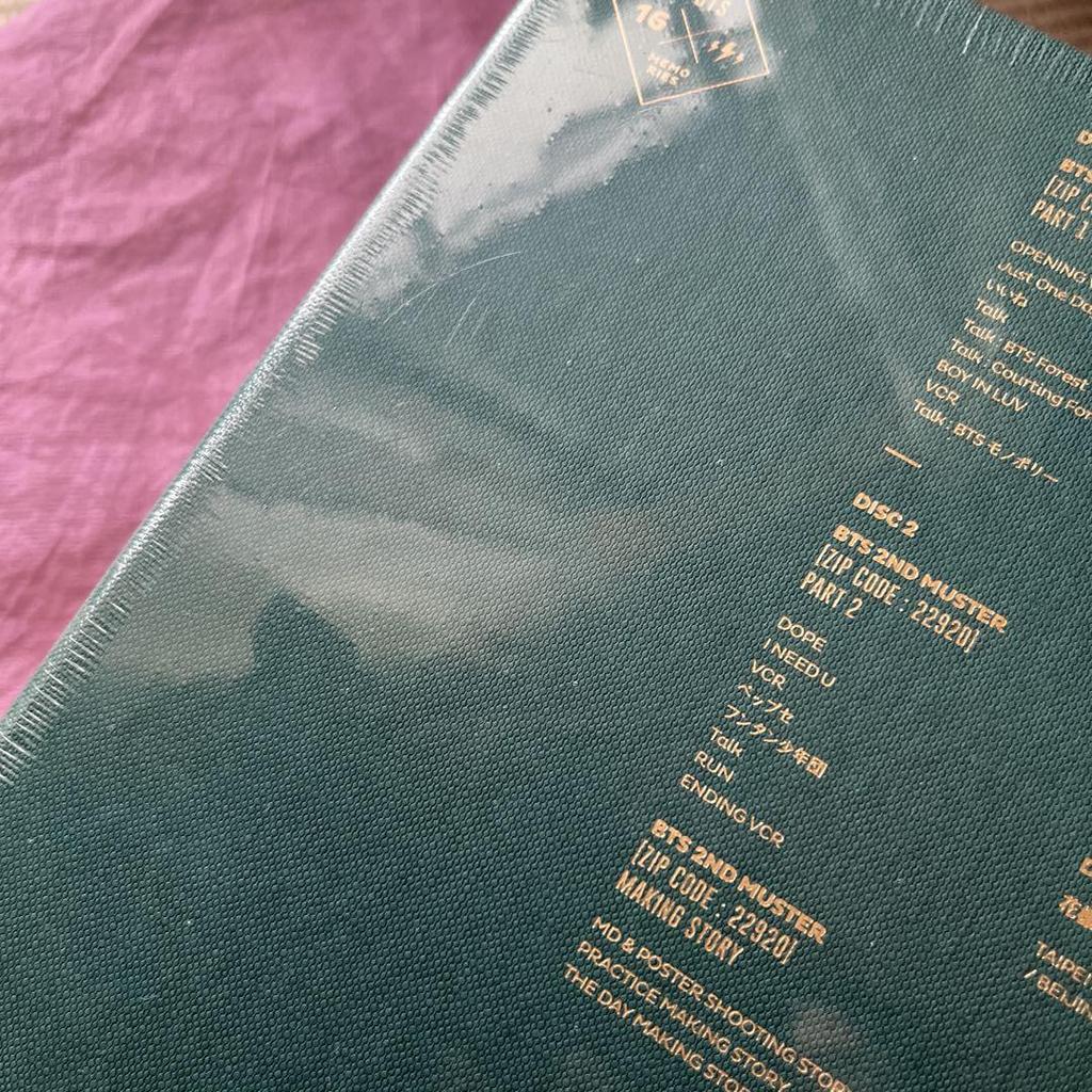 [USED] BTS MEMORIES OF 2016 DVD with Japanese Subtitles