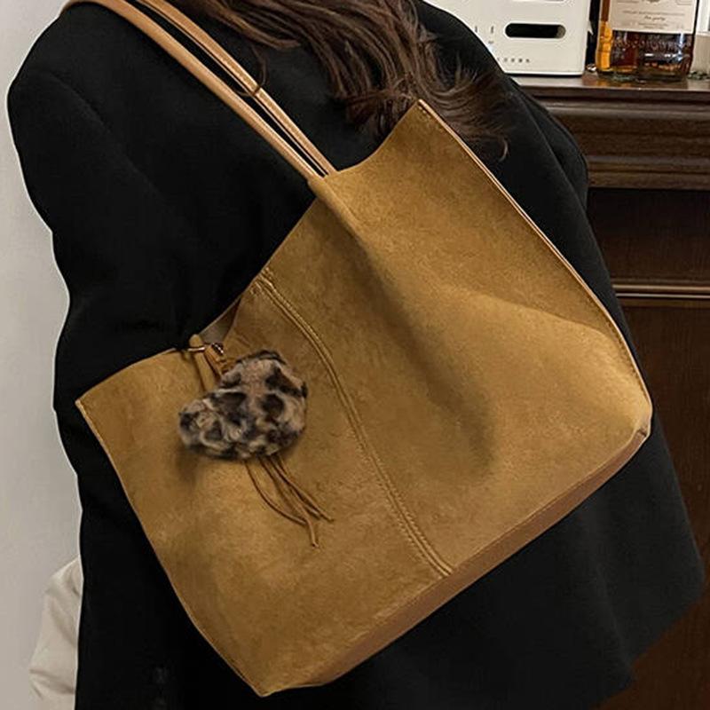 Large-capacity Tote Bag, High Appearance Level, Hand-held Shoulder Bag, Retro, Casual and Stylish Underarm Women's Bag