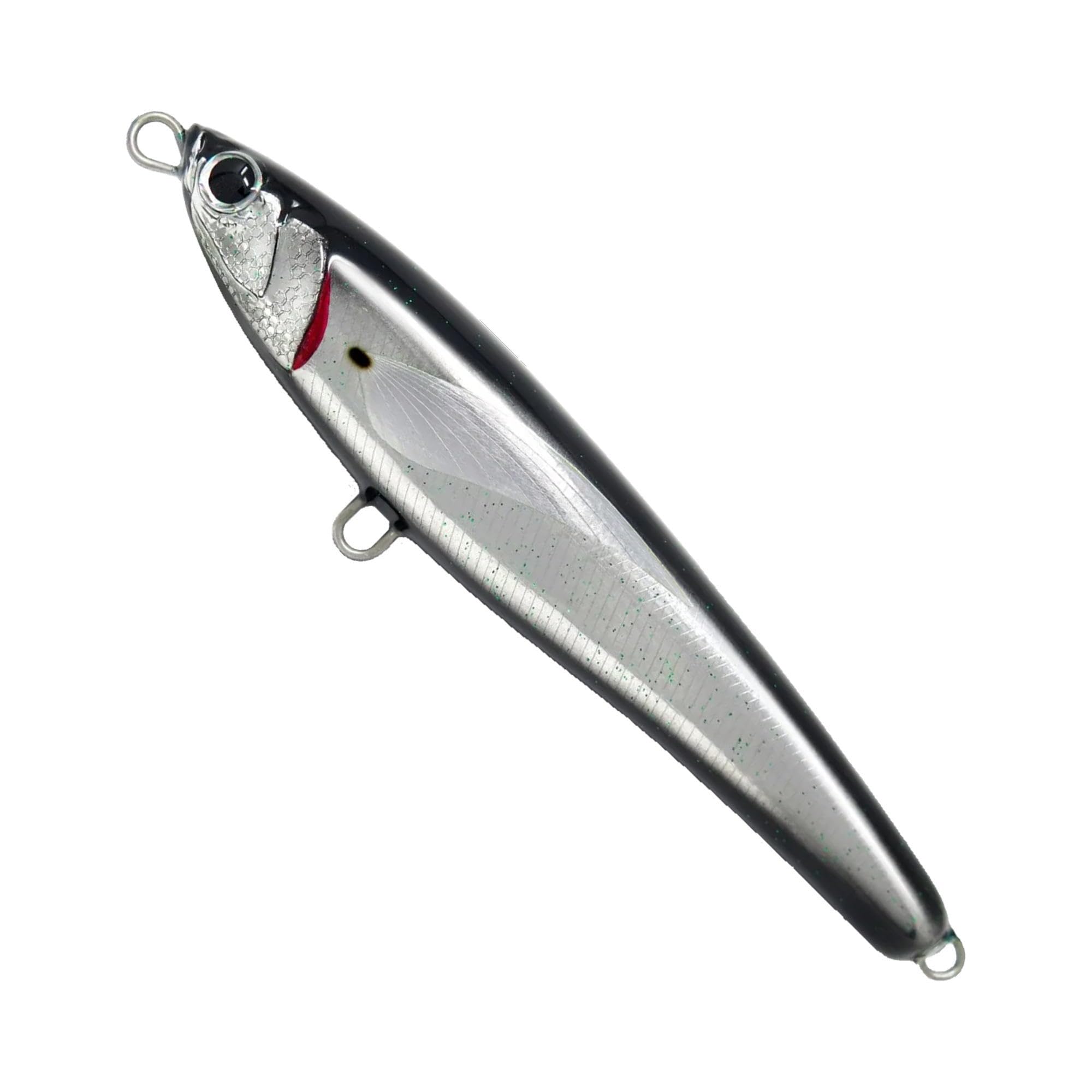 

Jack Fin Дайвинговый карандаш PELAGUS 165F Черный Приманка Ручная работа Лакедра Кастинг чёрный