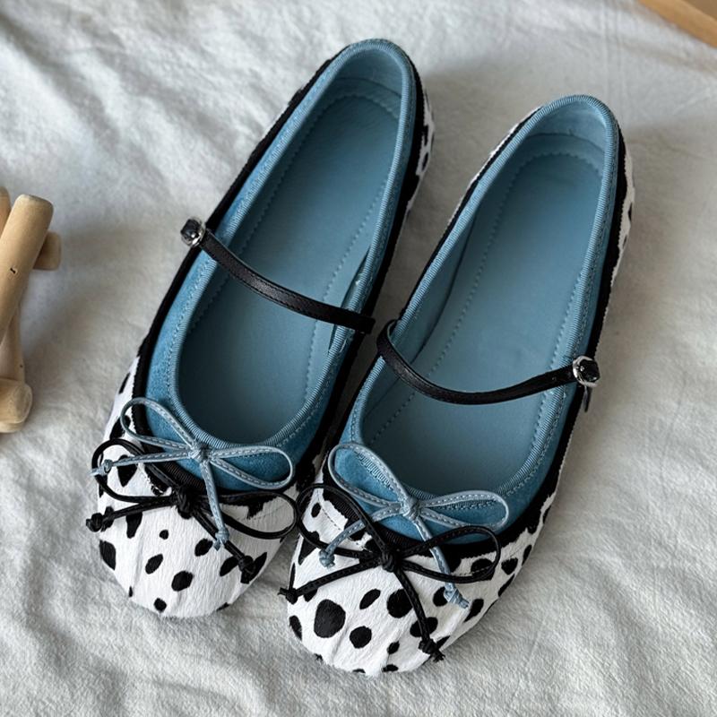 Bow Women Mary Jance Shoes Shallow Cozy Sport Shoes Woman's Sandals 2025 Brand New Designer Dress Zapatillas De Mujer