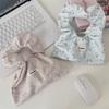 New Thin Cloth Bag Tote Bag Women's Broken Flower Canvas Bag Hand Carry Wrist Bag