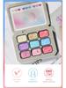 HONEYGIRL Gradient Solid Nail Polish Glue - Macaron Nine-Grid Transparent Color.