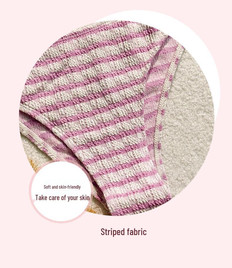 Striped Print Bikini Swimsuit: Sexy Women's Beach Vacation Wear