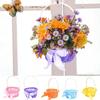 Decorative Round Small Flower Basket Hand-woven Flower Basket  Children
