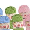 6 Pieces Chunky Yarn Knitting Spaghetti Fabric Cloth for Blanket Pillow