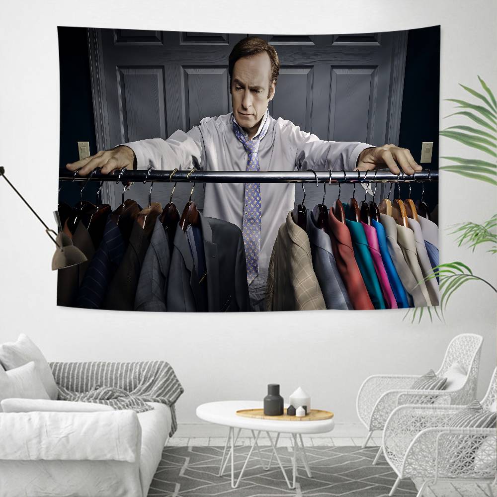 

Better Call Saul DIY Wall Tapestry Hippie Flower Wall Carpets Dorm Decor Wall Art Decor 74x94cm(29x37in)