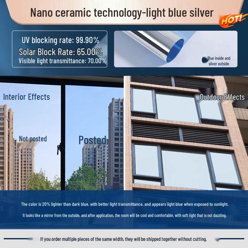 Heat-Insulating Sunshade Film for Windows and Balconies