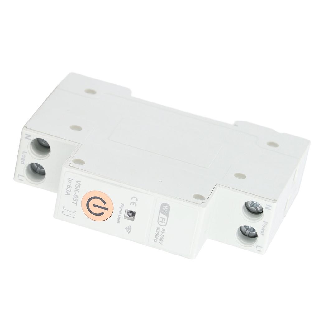 WiFi Schalter Sicherungsautomat 1P 63A Fernbedienung Sprachsteuerung Timing Zyklus Smart Sicherungsschalter für Tuya 9