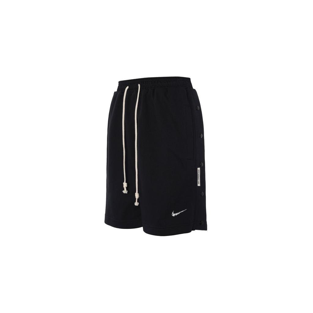 Nike Solid Color Loose Mid Waist Casual Shorts Men Shorts Black FB6922-010