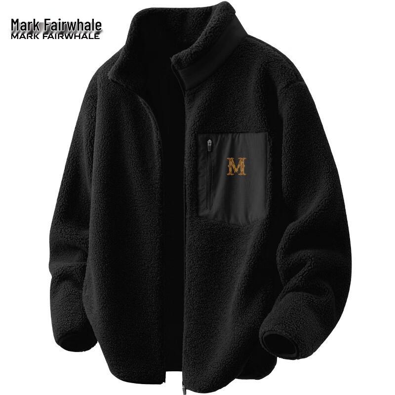 Mark Fairwhale Herren Winter Fleece Stehkragenjacke