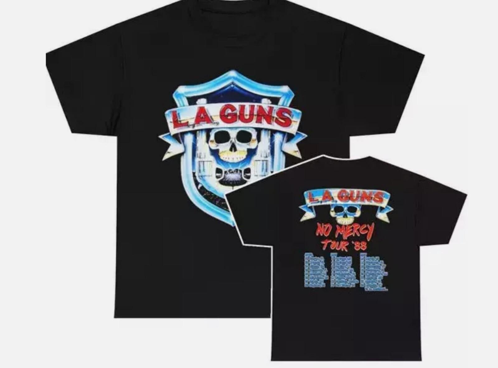 LA Guns 1988 No Mercy Tour tshirt XXL