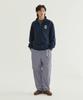 COVERNAT C Logo Half-Zip Sweatshirt Navy