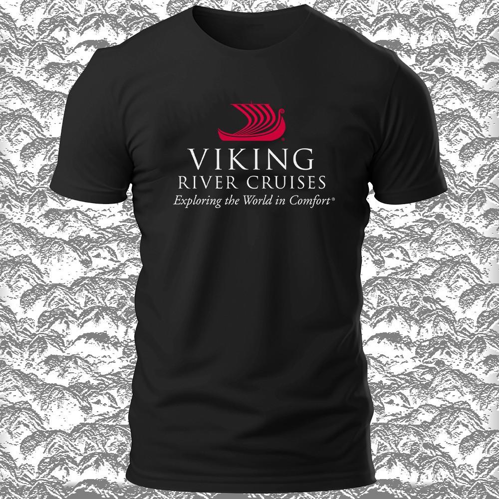 New viking river cruises Logo Men s Funny T Shirt S-5XL MADE IN USA Unisex T-Shirt S
