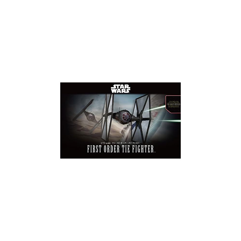Star Wars Myśliwiec TIE Najwyższego Porządku Skala 1/72 Model Plastikowy BAN203218