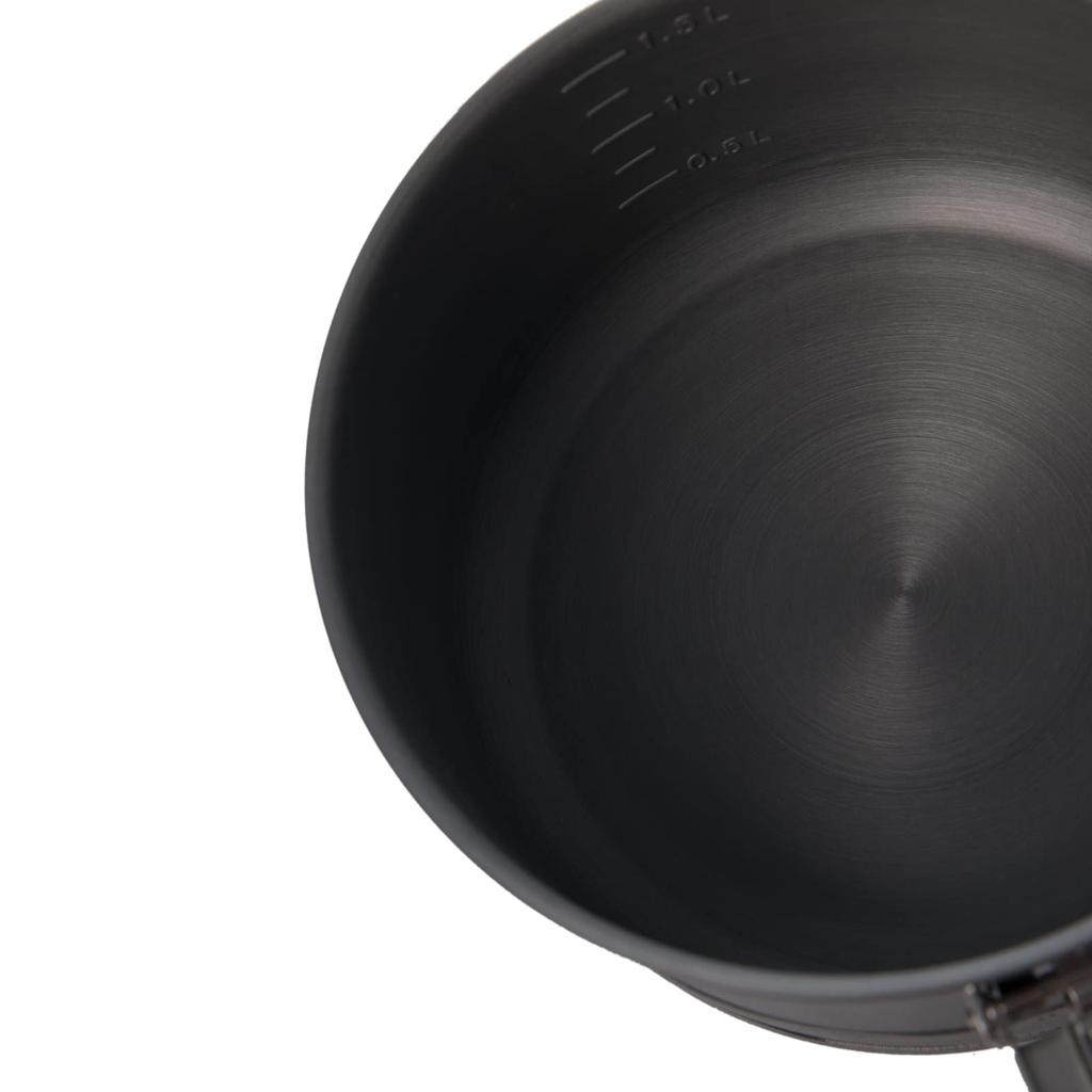 FEAST5 Black Edition Aluminum Cooker Frying Pan Set Camping Climbing Fire-Maple