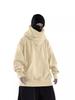 2024 Herbst Hoodie mit Samtfutter und gestapeltem Kragen: Trendig Unisex Lässig Lockere Passform