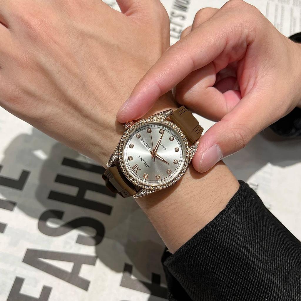 Silicon strap nice fashion watch