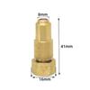 Agricultural Irrigation Nozzle 16*41*8MM Adjustable Pottery Nozzle High Quality Pottery Adjustable Spray Effortless Installation