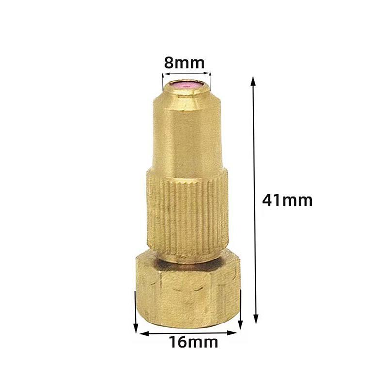 Agricultural Irrigation Nozzle 16*41*8MM Adjustable Pottery Nozzle High Quality Pottery Adjustable Spray Effortless Installation