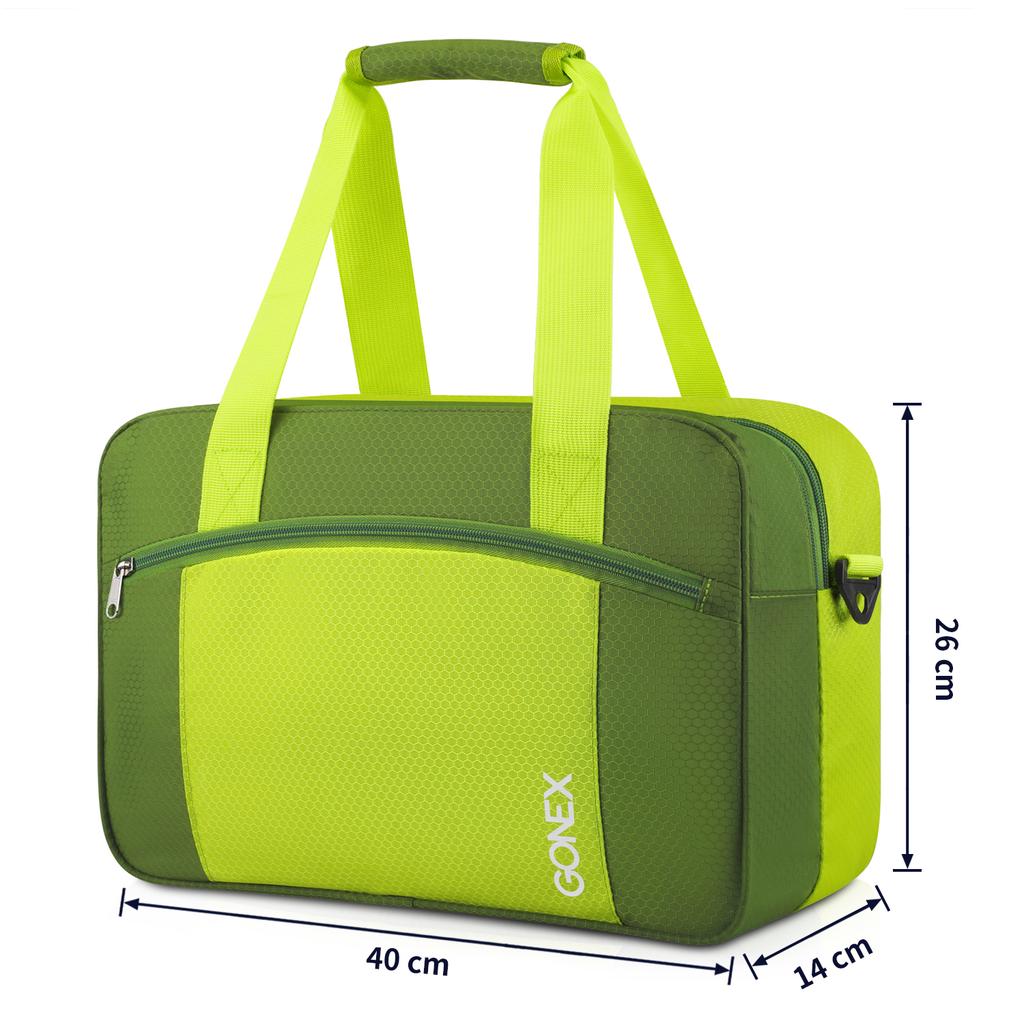 Sac De Yoga Gonex Grande Capacité - Toile Résistante, Poche Imperméable, Fermetures éclair Métal, Pour Tapis, Blocs, Voyage - 6