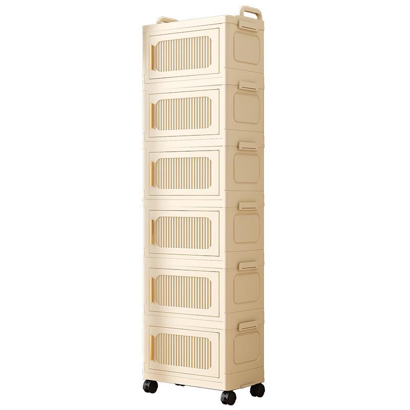 **Multi-layer Folding Bedside & Living Room Storage Cabinet**