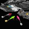 Cross-border  VIB Small Whirlwind Long-range Stainless Steel ABS Saltwater Plate Rotating Spinnerbait Artificial Lure