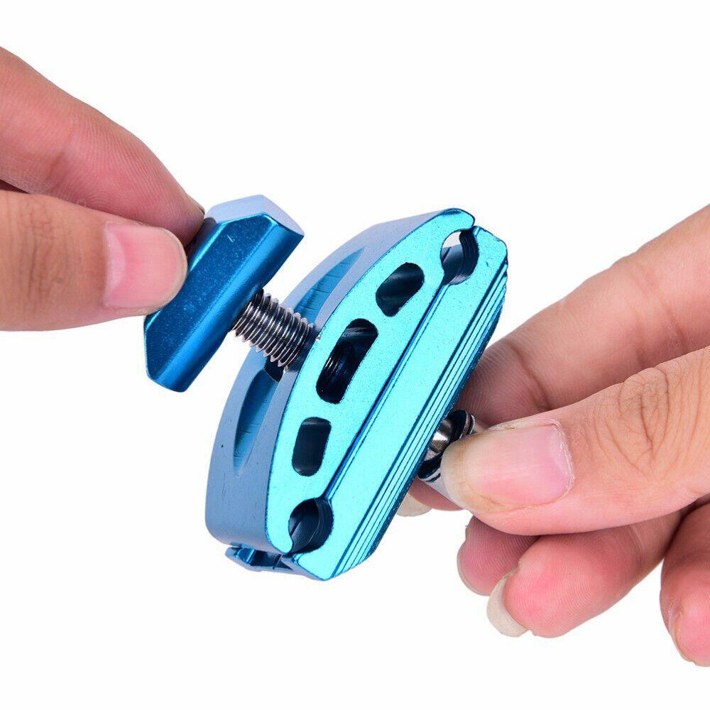 Outdoor Replaceable Saddle Head Bike Seatpost Clamps Pipe Head Tube Clamp Bicycle Screw Seat