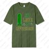 Saint Patricks Day Couple Tee Fun Festival Graphic Simple Style Oneck Printed Unisex Cotton Tshirt Man Women Lovers Clothes