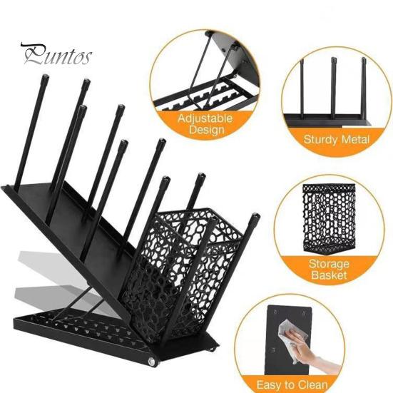 Kopphållare för kaffekoppar, organizer med lock och suporhållare, 4 fack, kaffekoppsdispenser, justerbar kaffebarsorganizer