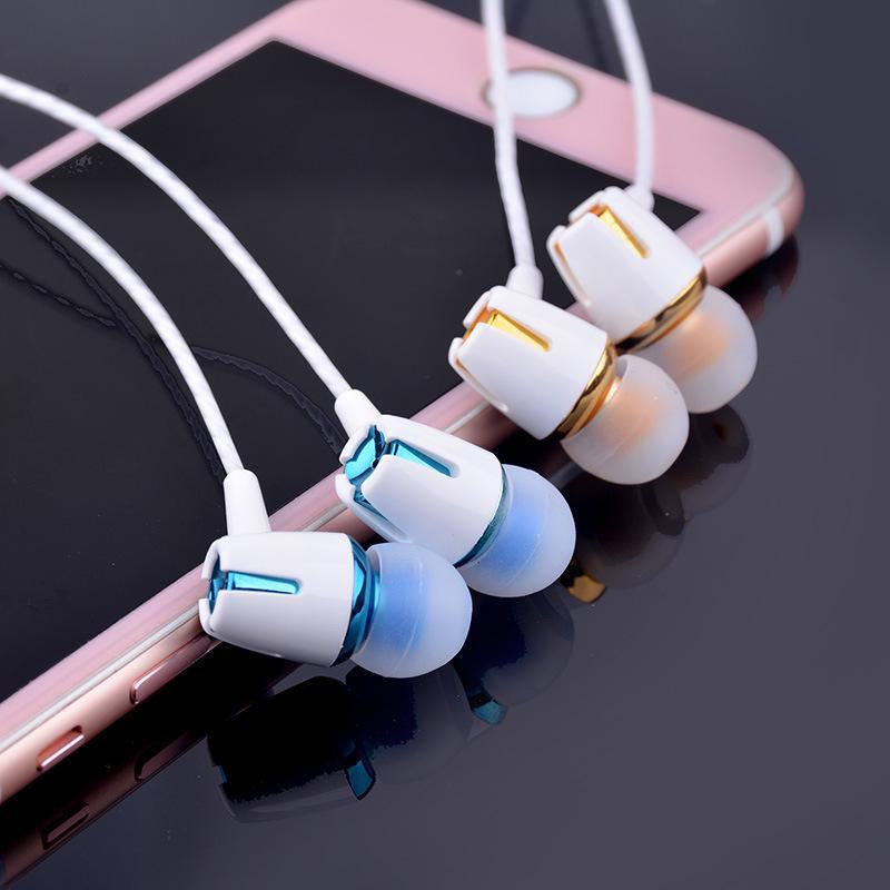 Yushuo S8 Wired In-Ear Earbuds with Mic - Heavy Bass for Gaming, Music, Mobile & Computer