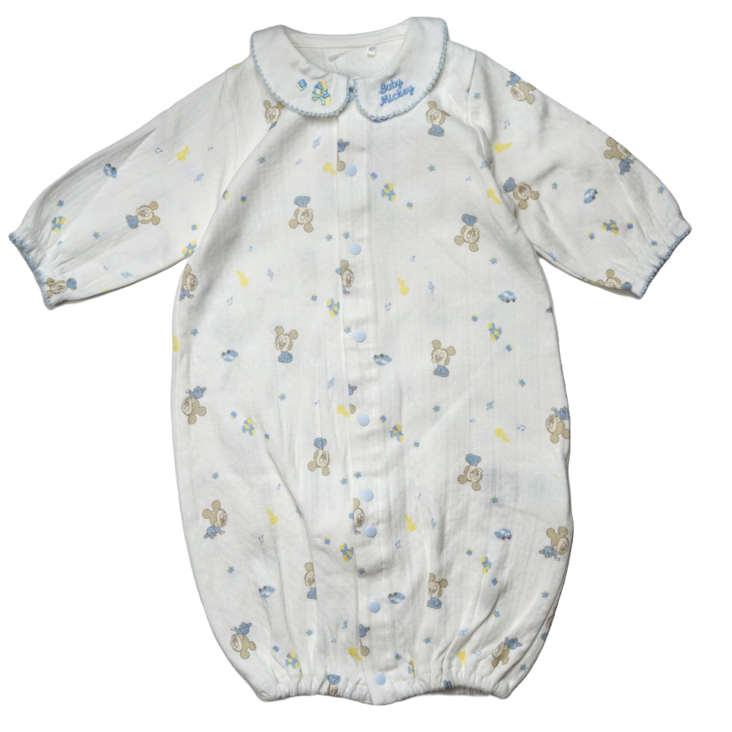 

Newborn Disney Baby Size [TAKIHYO] Two-Way All, Mickey, Minnie, Pooh, Collared, Two-Way All, Newborn, Clothes, Coverall, Boys, Girls, 50-70