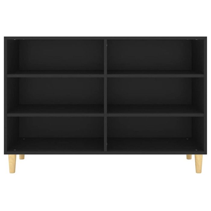 VidaXL Buffet Noir 103,5x35x70 cm Aggloméré