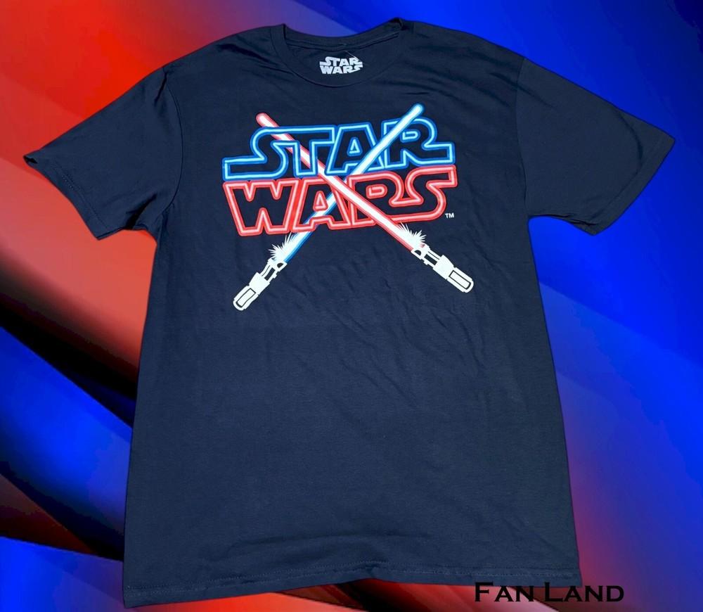 Новая мужская ретро-унисекс футболка Star Wars Lightsaber Fighter 1977 XXXXL