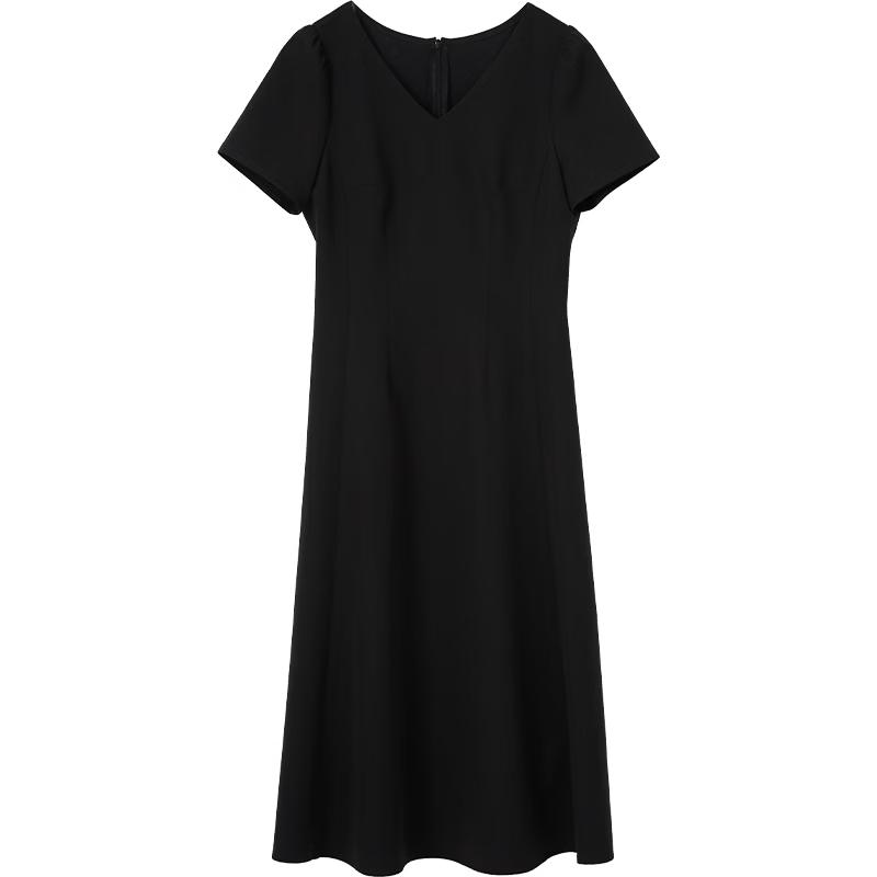 EICHITOO Women s V-Neck Slim-Fit Long Dress M