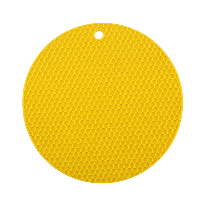 Xuanjun Nordic Style Silicone Honeycomb Insulation Mat: Versatile Air Fryer & Pot Coaster, Customizable Design.