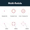 Vector Optics Scrapper 1x25 Solar Powered Multi Reticle Red Dot Sight SCRD-SM46 [First Arrival In 2025] Solar Powered Multi Reticle Scrapper