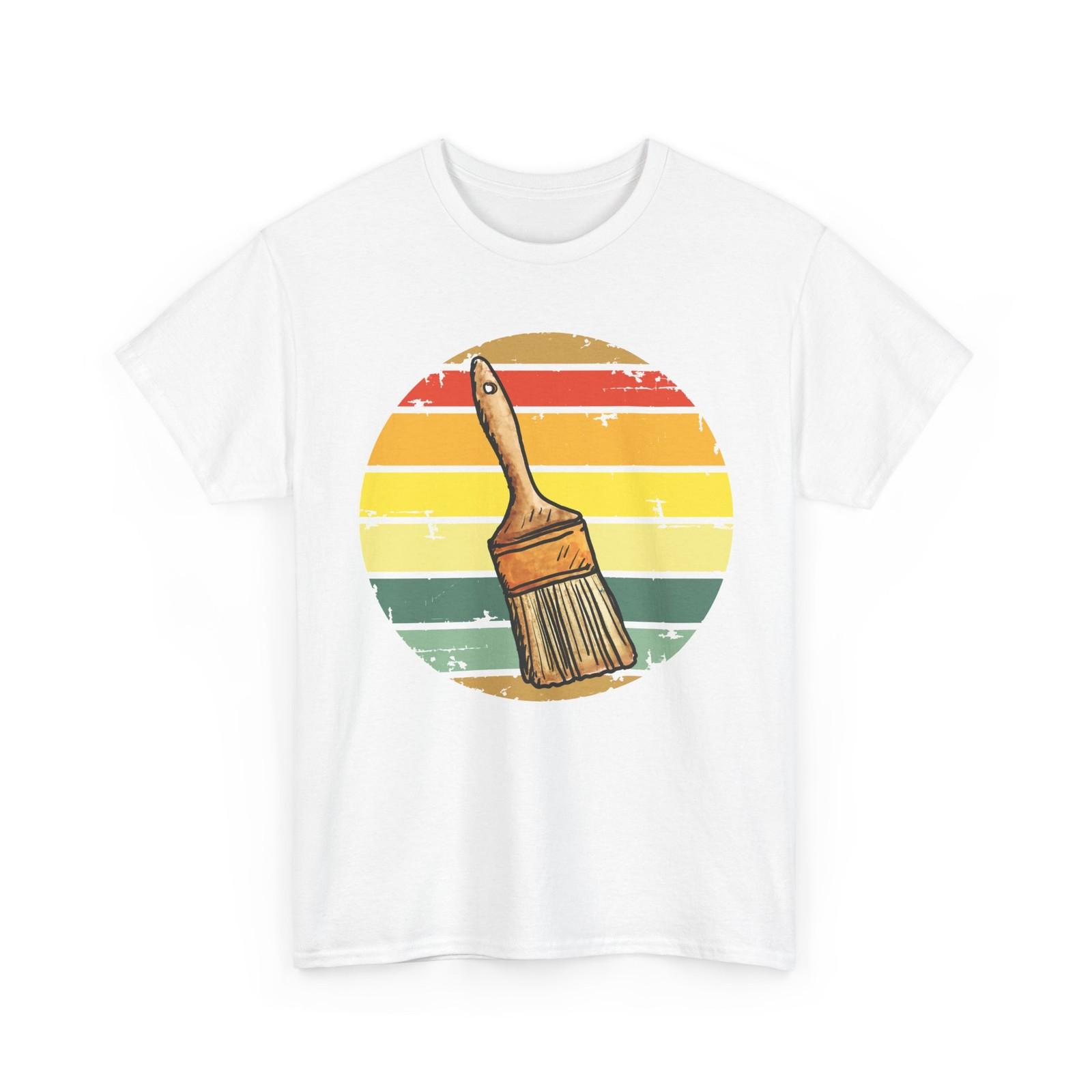 Painting Shirt, Paint Brush Paint Painting Lovers Painter Shirt XXXL