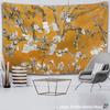 Van Gogh Oil Painting Almond Blossoms Tapestry Headboard Wall Art Bedspread Dorm Tapestry Home Decor