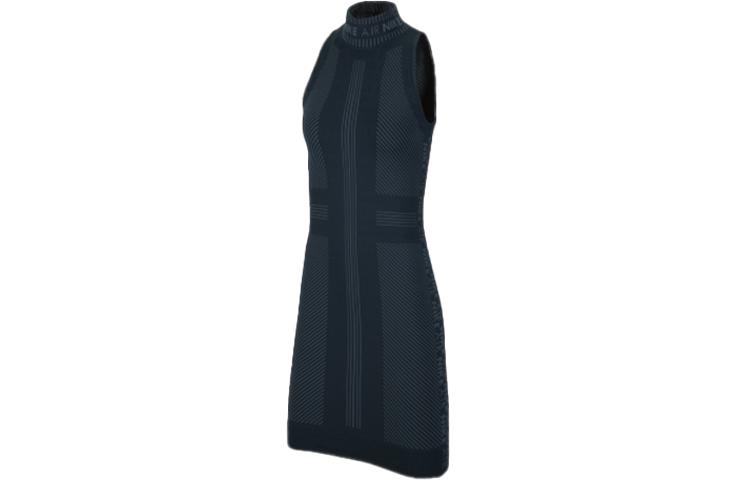 Nike Sleeveless Dress Women s Blue CU5412-458 L